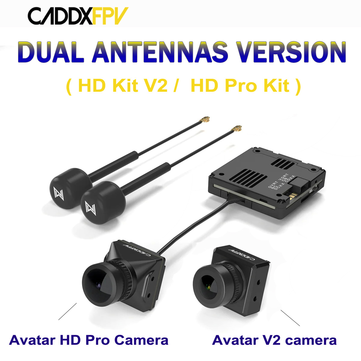 Caddx Walksnail Avatar с двумя – обзор и цена Walksnail Avatar Hd Pro Kit