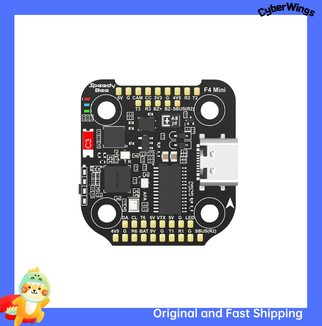 Мини-контроллер полета SpeedyB – обзор и цена Speedybee F405 V4 Bls 55A Stack