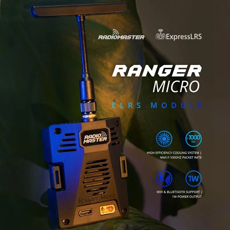 Комплект модулей RadioMaster R – обзор и цена Radiomaster Ranger 2.4Ghz Elrs Module